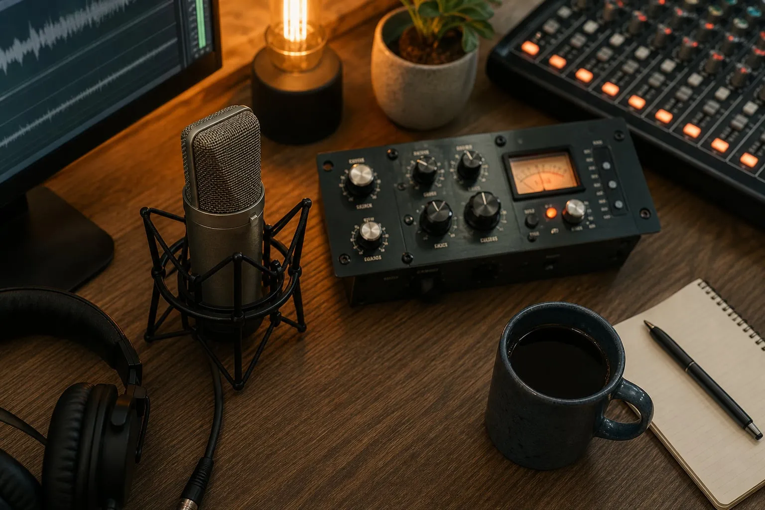 Como configurar compressor para voz sem esmagar a fala