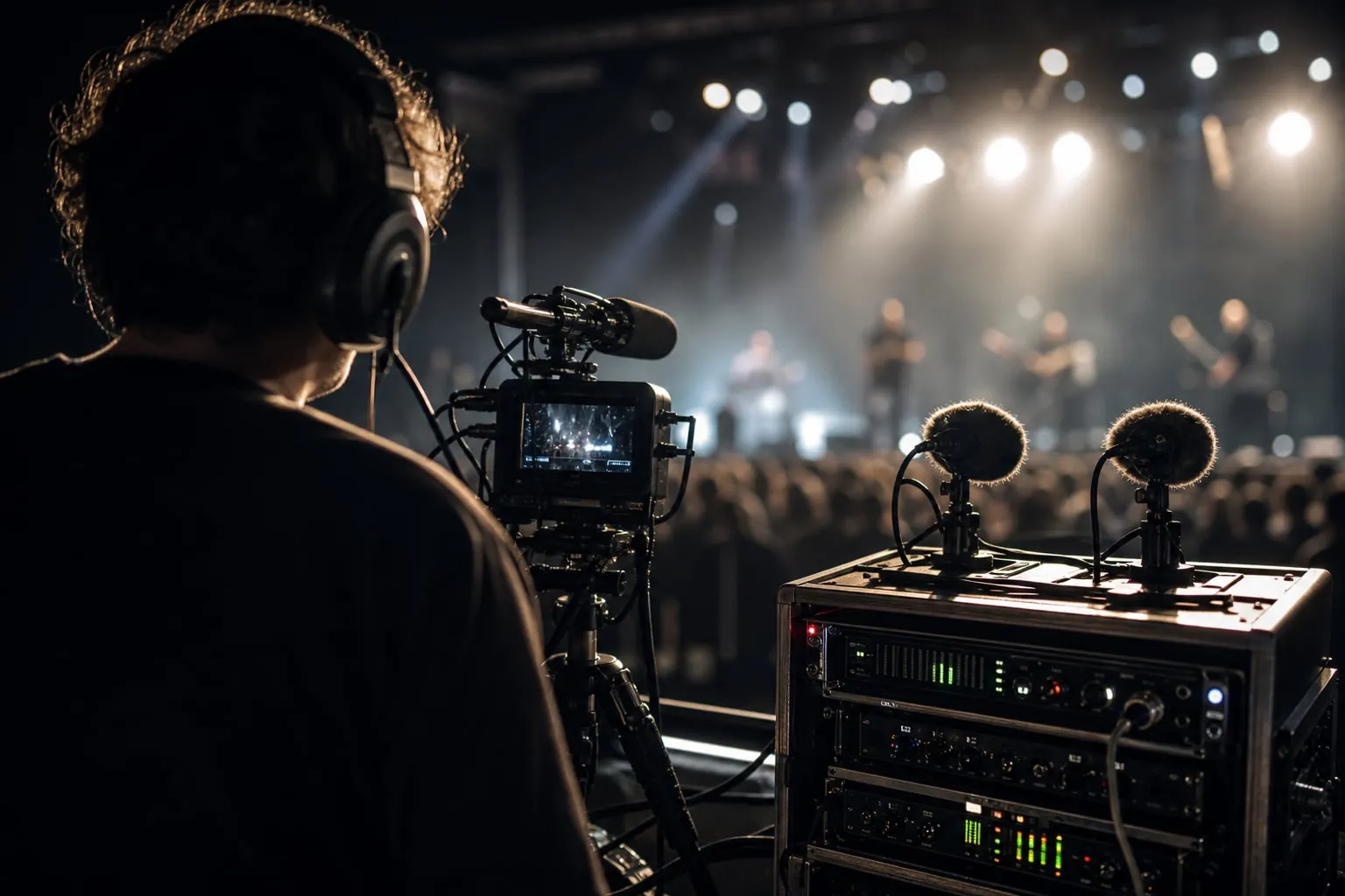 Como gravar show ao vivo com mixagem segura e redundância