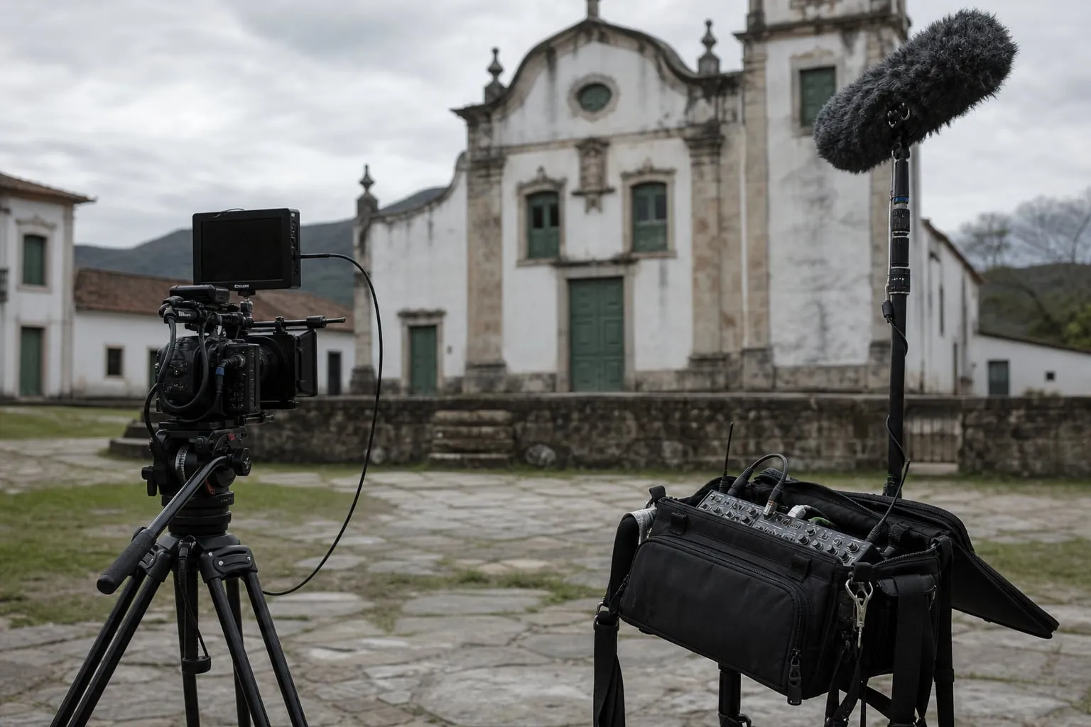 Como gravar som direto em locações culturais para cinema